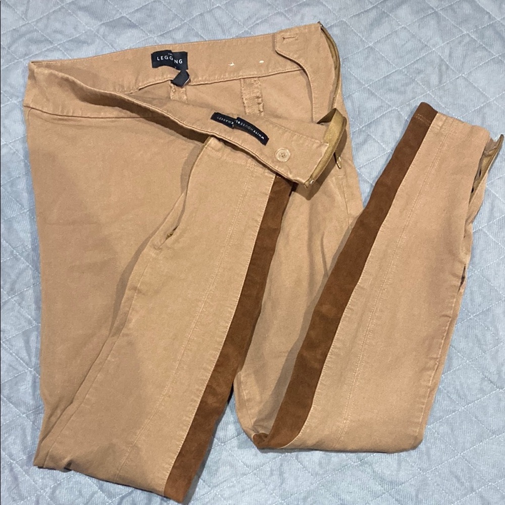 WHBM The Legging Tan Pants Size 2